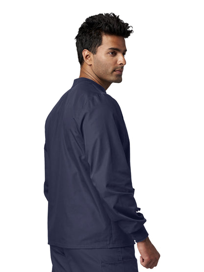 Unisex 4-Pocket Snap Front Jacket - 14780 - Navy