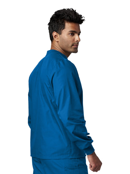 Unisex 4-Pocket Snap Front Jacket - 14780 - Royal