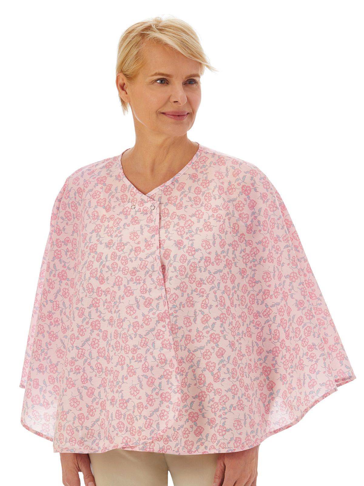 Women's Mammography Cape - 45893 - Vintage Rose
