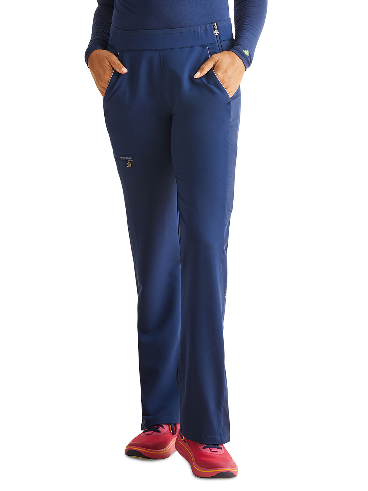 Women's 6-Pocket Modern Fit Scrub Pant - 100 - Navy