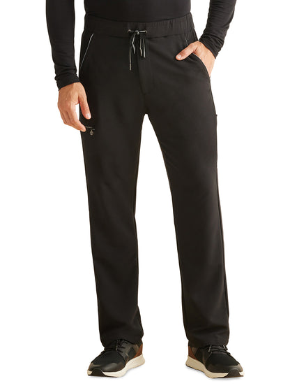 Men's 6-Pocket Modern Fit Scrub Pant - 101 - Black