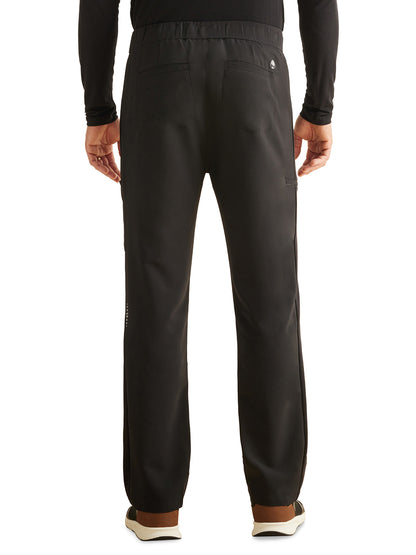 Men's 6-Pocket Modern Fit Scrub Pant - 101 - Black