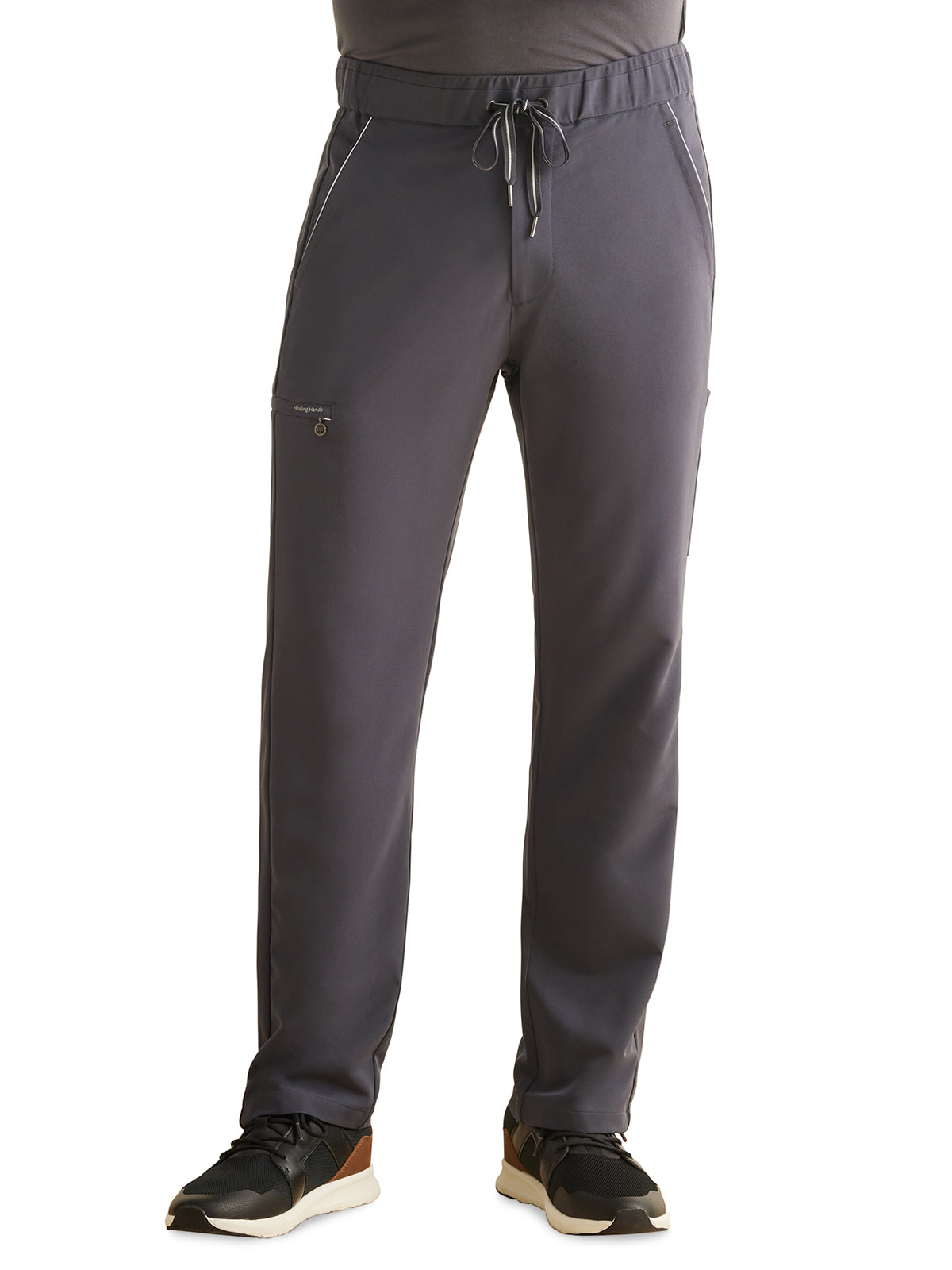 Men's 6-Pocket Modern Fit Scrub Pant - 101 - Pewter