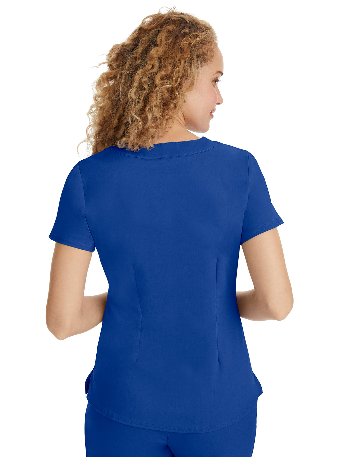 Women's Triple-Needle Stitching Top - 2167 - Galaxy Blue