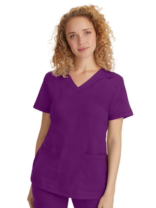 Women's Functional Twill Tape Top - 2320 - Eggplant