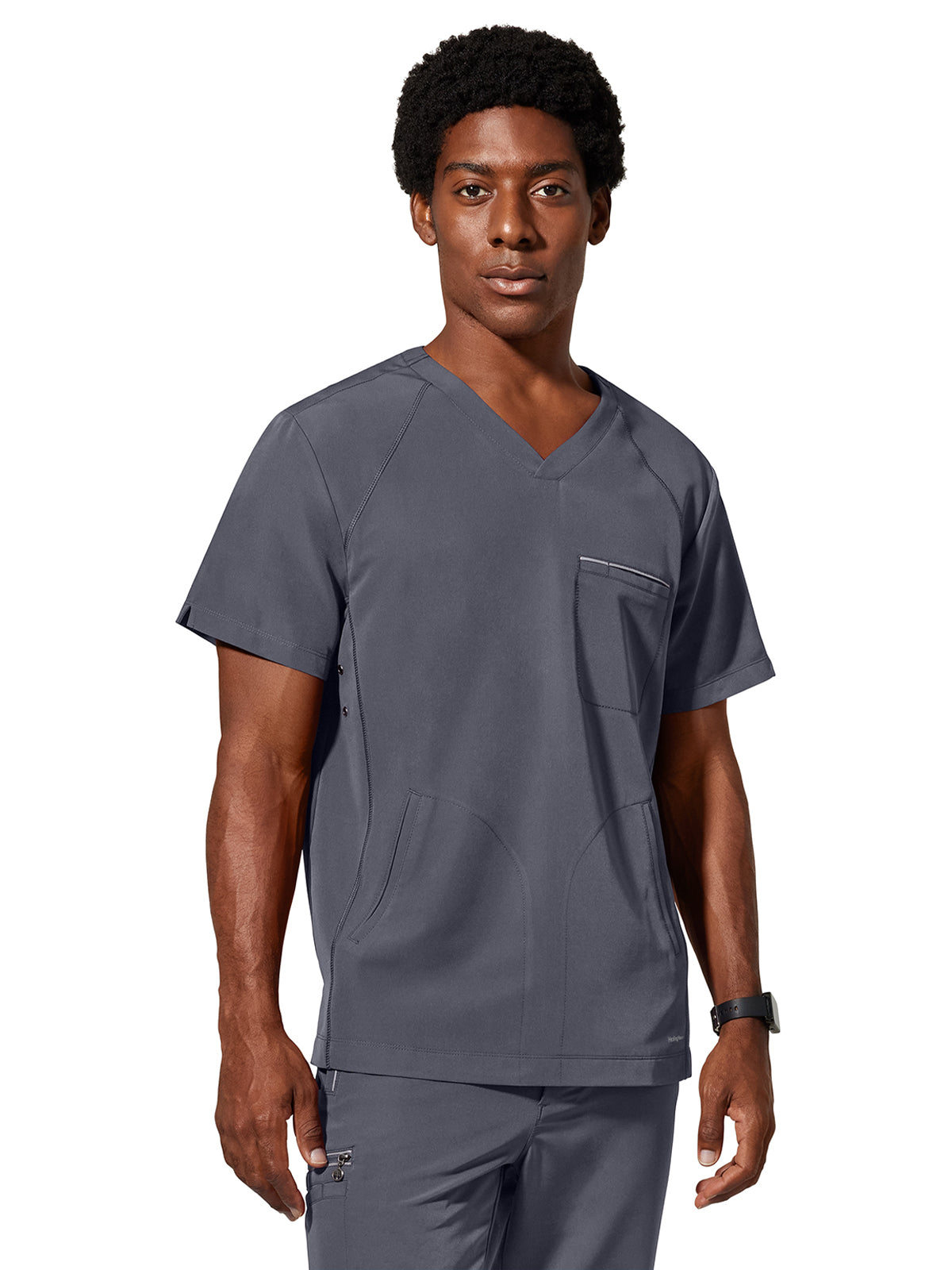 Men's Moisture Wicking Top - 2382 - Pewter