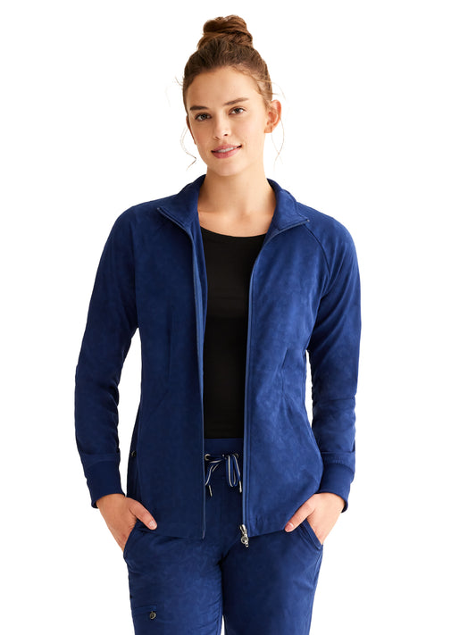 Women's Devon Scrub Jacket - 301 - Navy