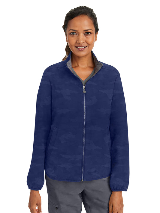 Women's Zipper Front Jacket - 5030 - Navy