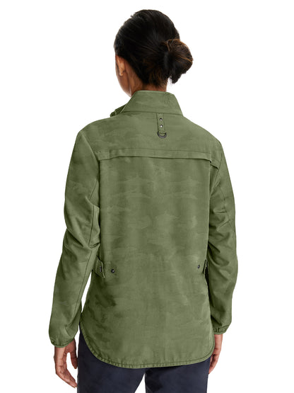 Women's Zipper Front Jacket - 5030 - Olive