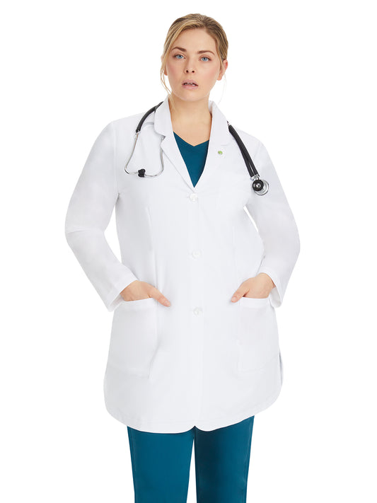 Women's Four-Pocket 35" Fiona Lab Coat - 5101 - White