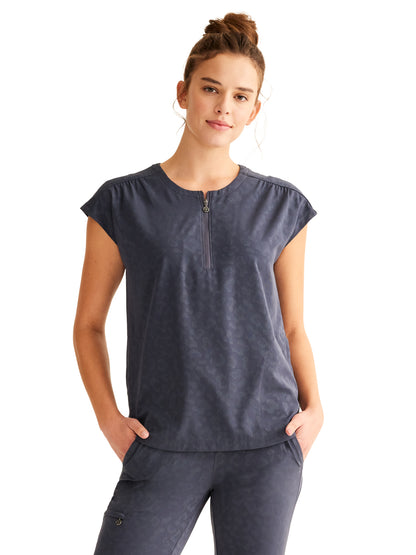 Women's Jayden Scrub Top - 602 - Pewter