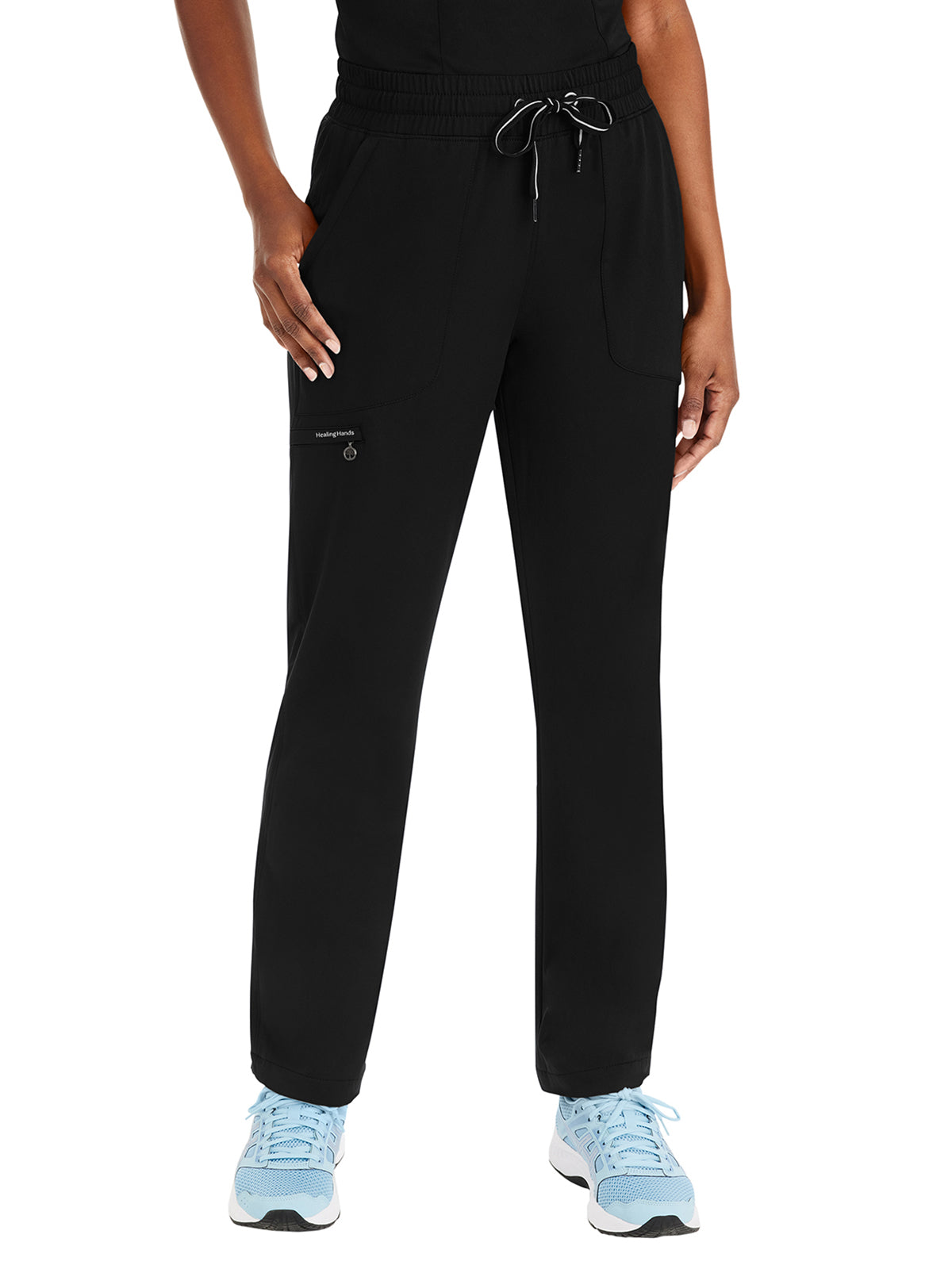 Women's Heathered Knit Pant - 9001 - Black