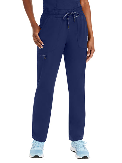 Women's Heathered Knit Pant - 9001 - Navy