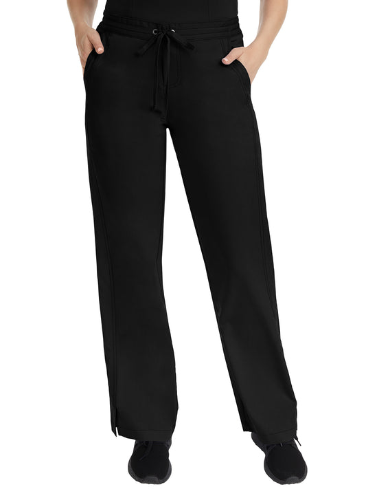 Women's Flat Front Pant - 9095 - Black