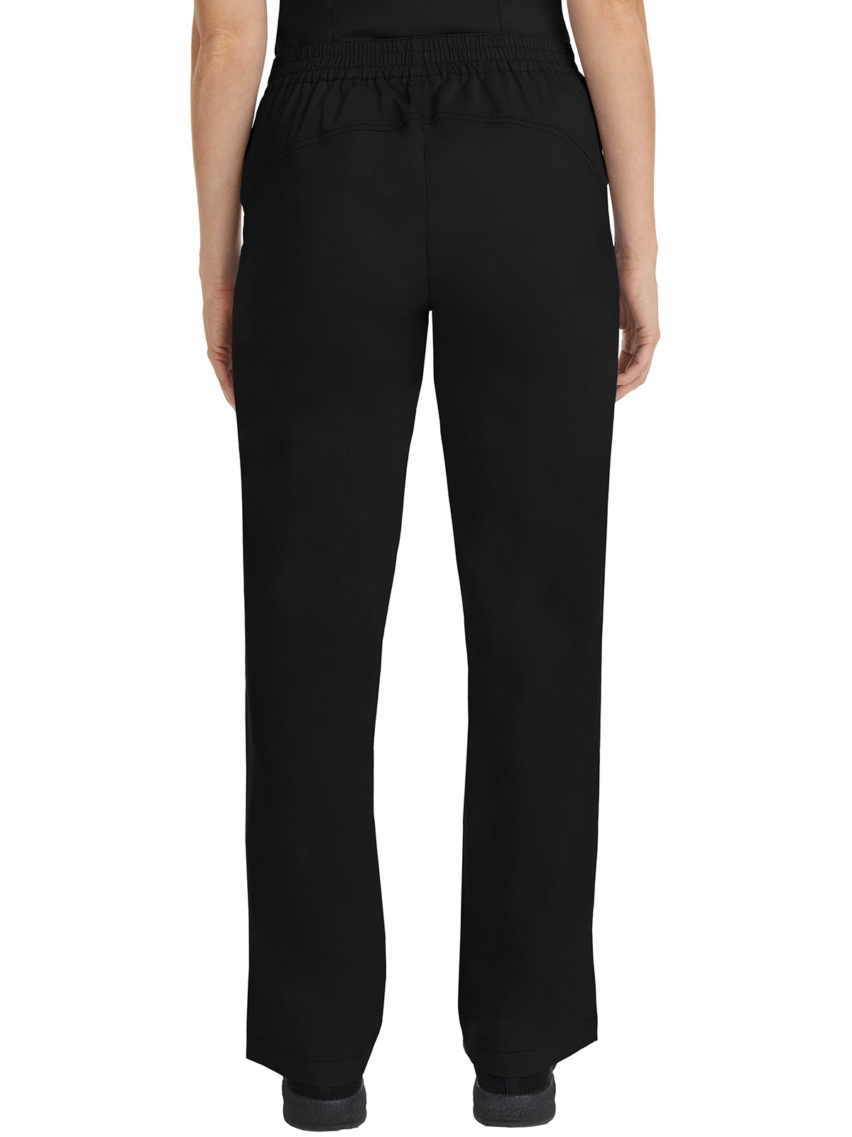 Women's Flat Front Pant - 9095 - Black