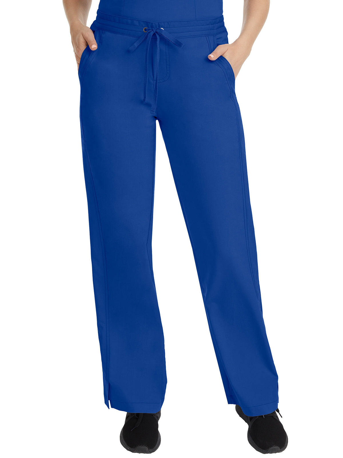 Women's Flat Front Pant - 9095 - Galaxy Blue