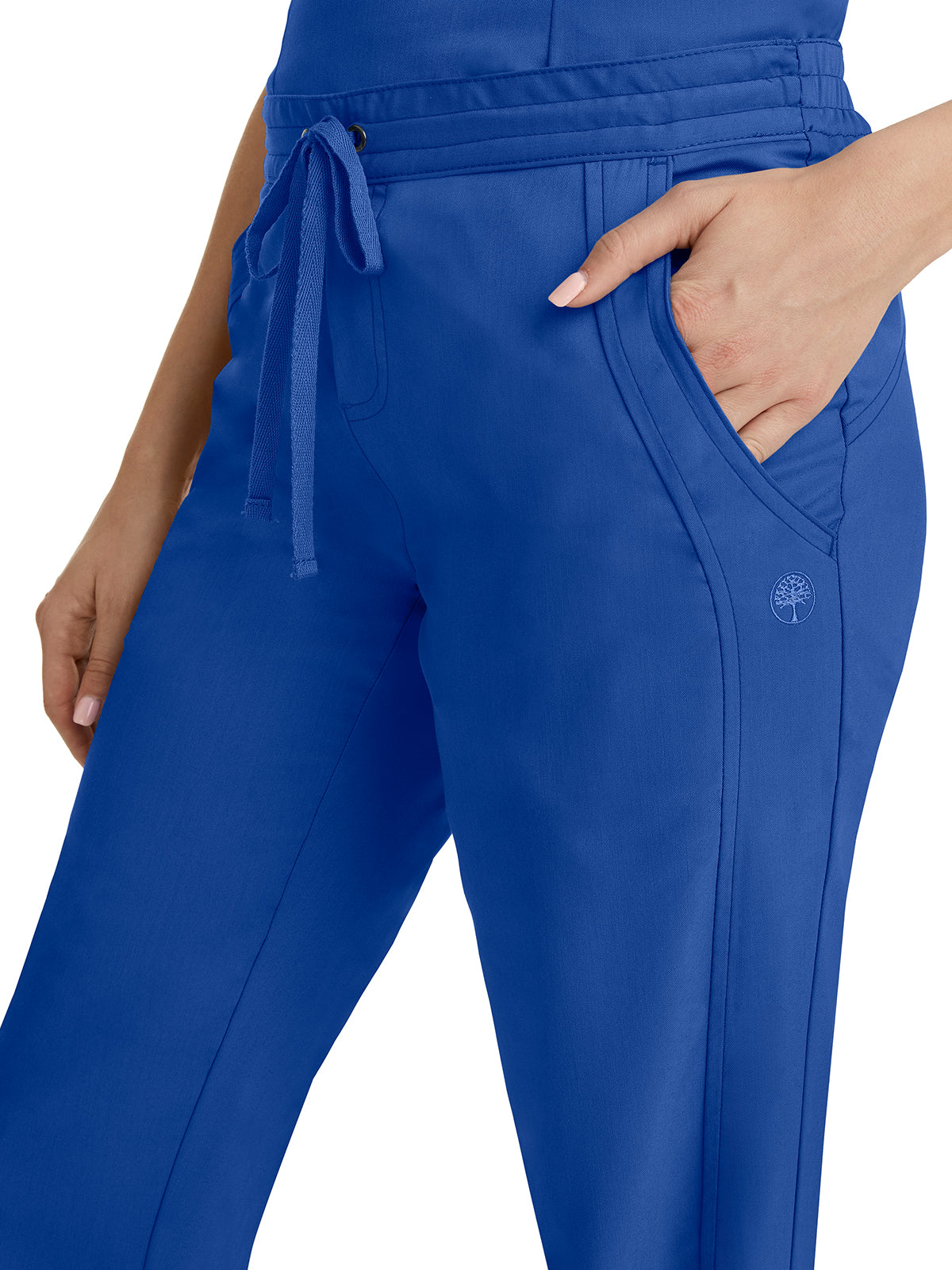 Women's Flat Front Pant - 9095 - Galaxy Blue