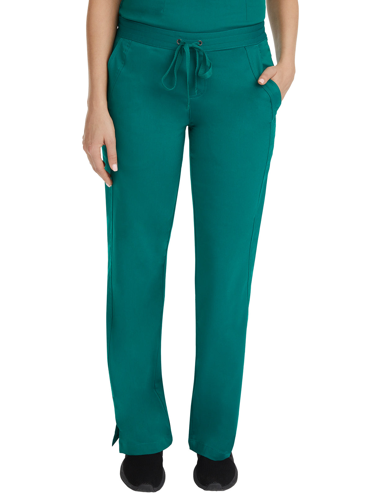 Women's Flat Front Pant - 9095 - Hunter