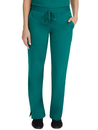 Women's Flat Front Pant - 9095 - Hunter