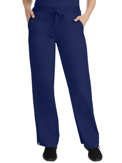 Women's Flat Front Pant - 9095 - Navy