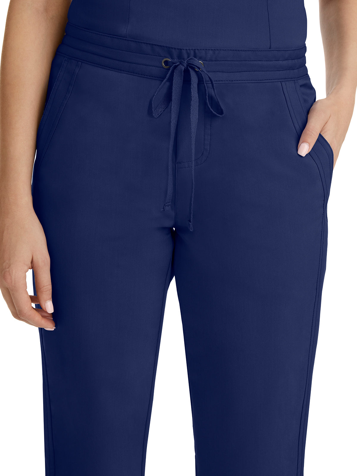 Women's Flat Front Pant - 9095 - Navy