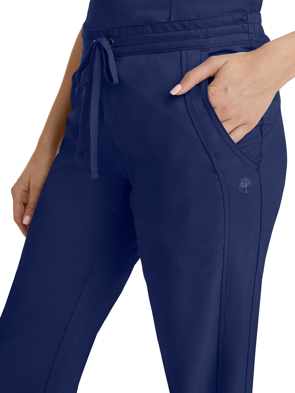 Women's Flat Front Pant - 9095 - Navy