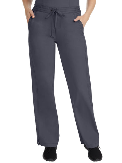 Women's Flat Front Pant - 9095 - Pewter