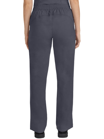 Women's Flat Front Pant - 9095 - Pewter