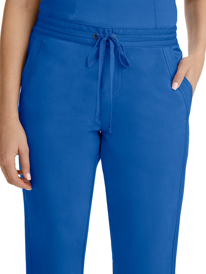 Women's Flat Front Pant - 9095 - Royal