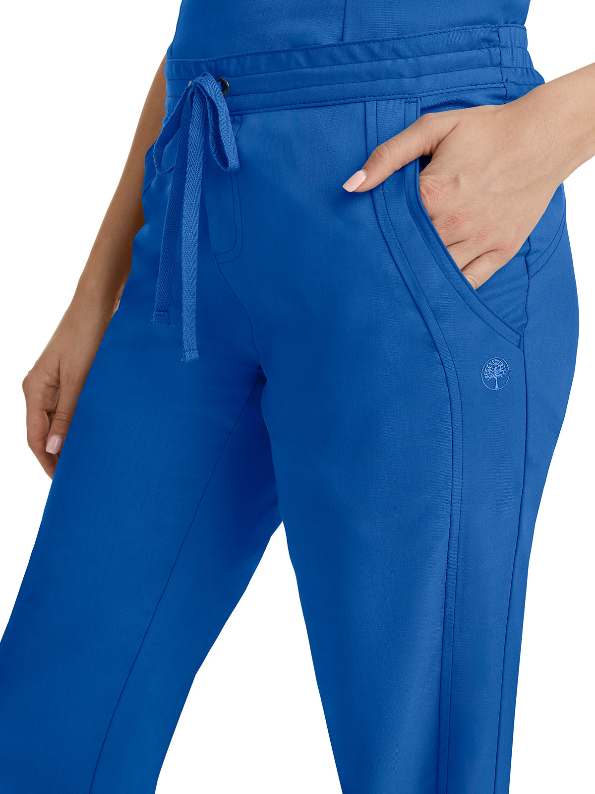 Women's Flat Front Pant - 9095 - Royal