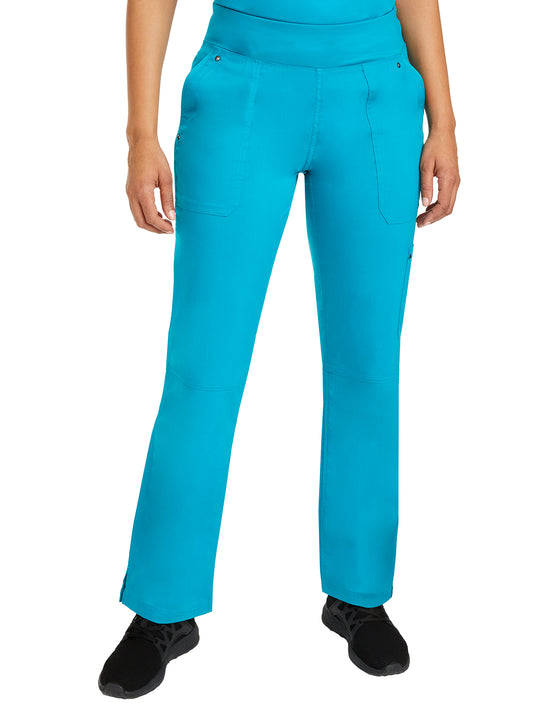 Women's Yoga Waistband Pant - 9133 - Teal