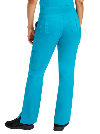 Women's Yoga Waistband Pant - 9133 - Teal