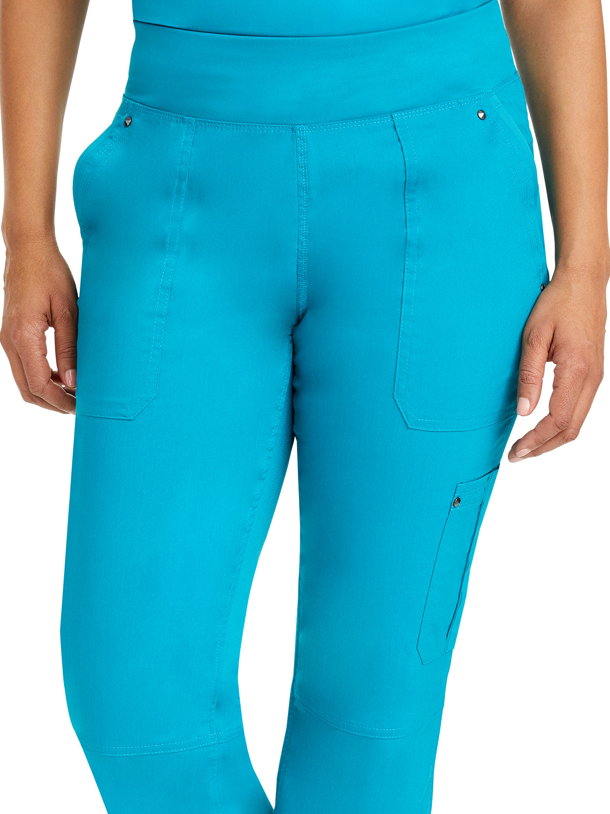 Women's Yoga Waistband Pant - 9133 - Teal