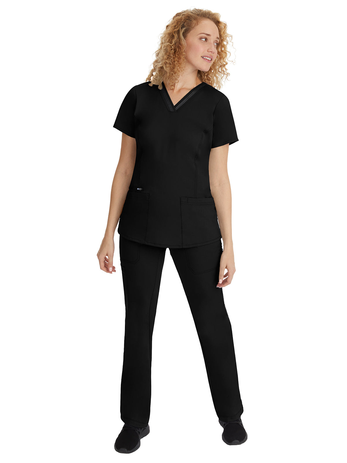 Women's Elastic Waistband Pant - 9139 - Black