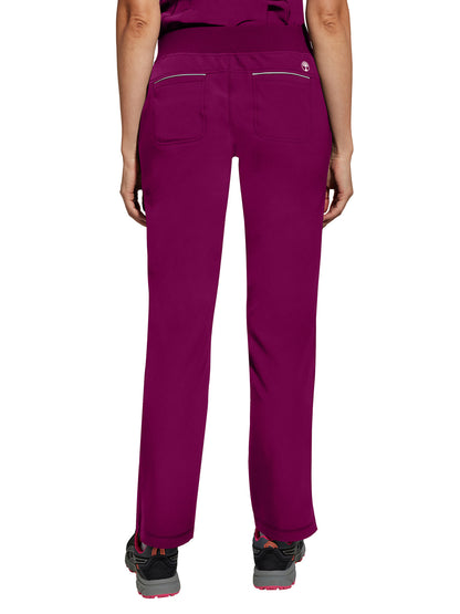 Women's Four-Way Stretch Fabric Pant - 9152 - Wine