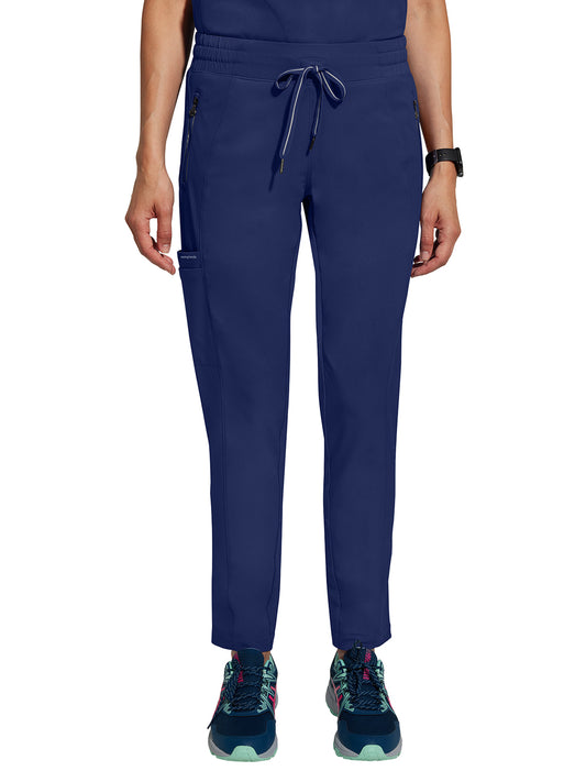 Women's Four-Way Stretch Fabric Pant - 9157 - Navy