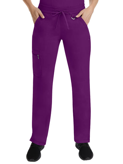 Women's Modern Fit Pant - 9181 - Eggplant