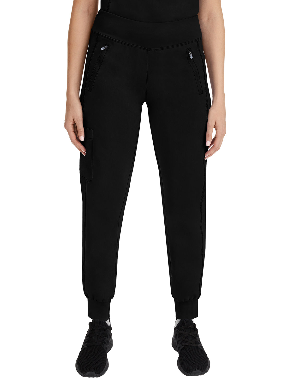 Women's Yoga Waistband Pant - 9233 - Black