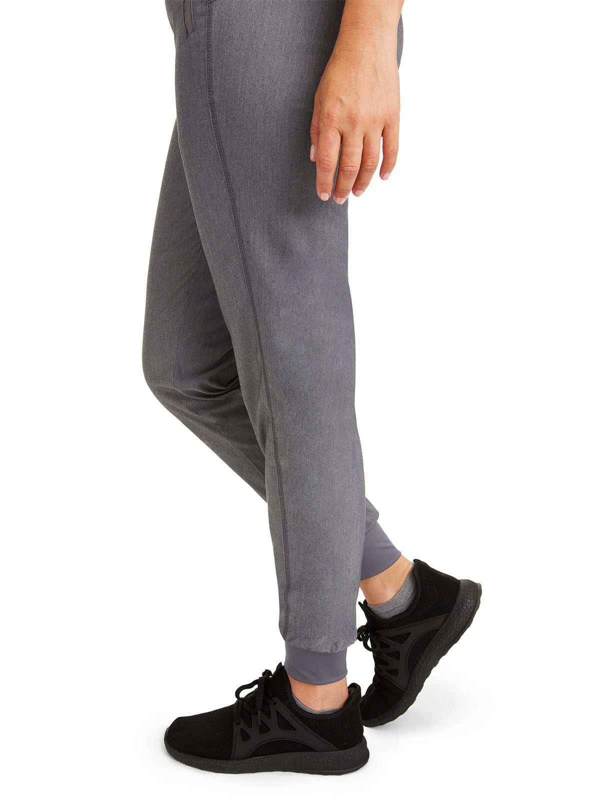 Women's Yoga Waistband Pant - 9233 - Heather Grey