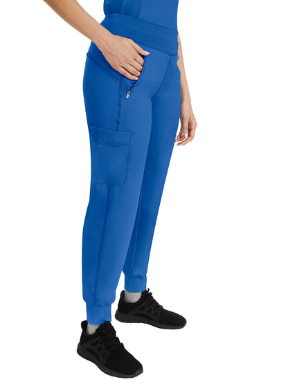 Women's Yoga Waistband Pant - 9233 - Royal