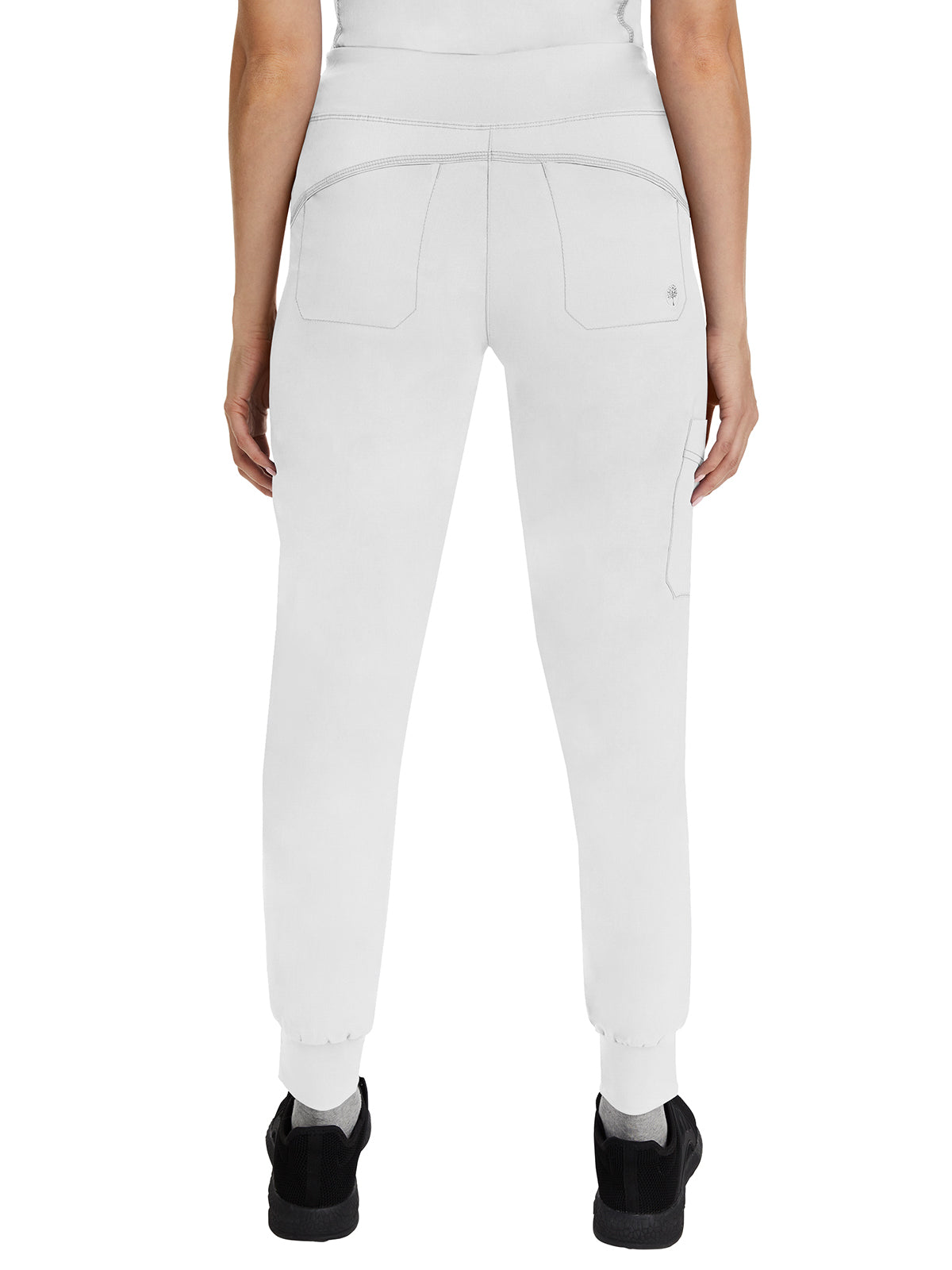 Women's Yoga Waistband Pant - 9233 - White