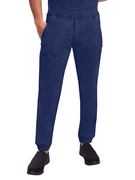 Men's Two-Way Stretch Fabric Pant - 9301 - Navy