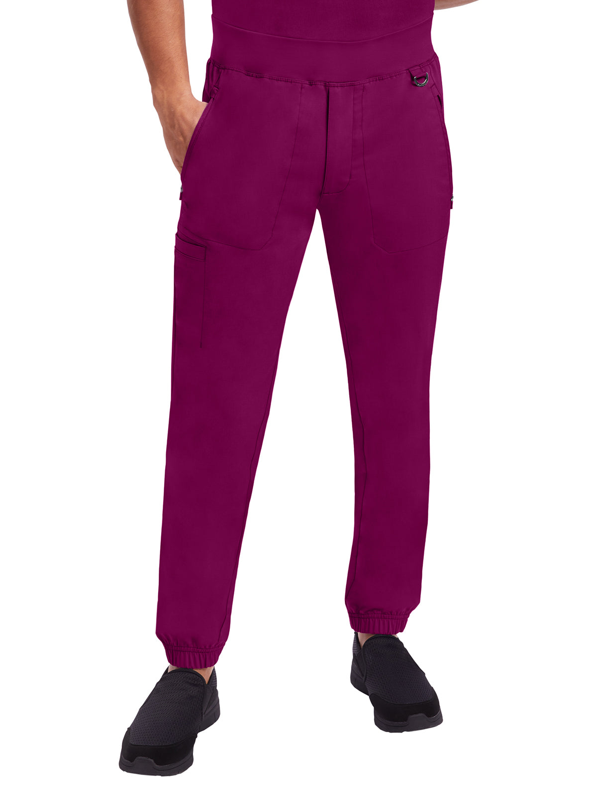 Men's Two-Way Stretch Fabric Pant - 9301 - Wine