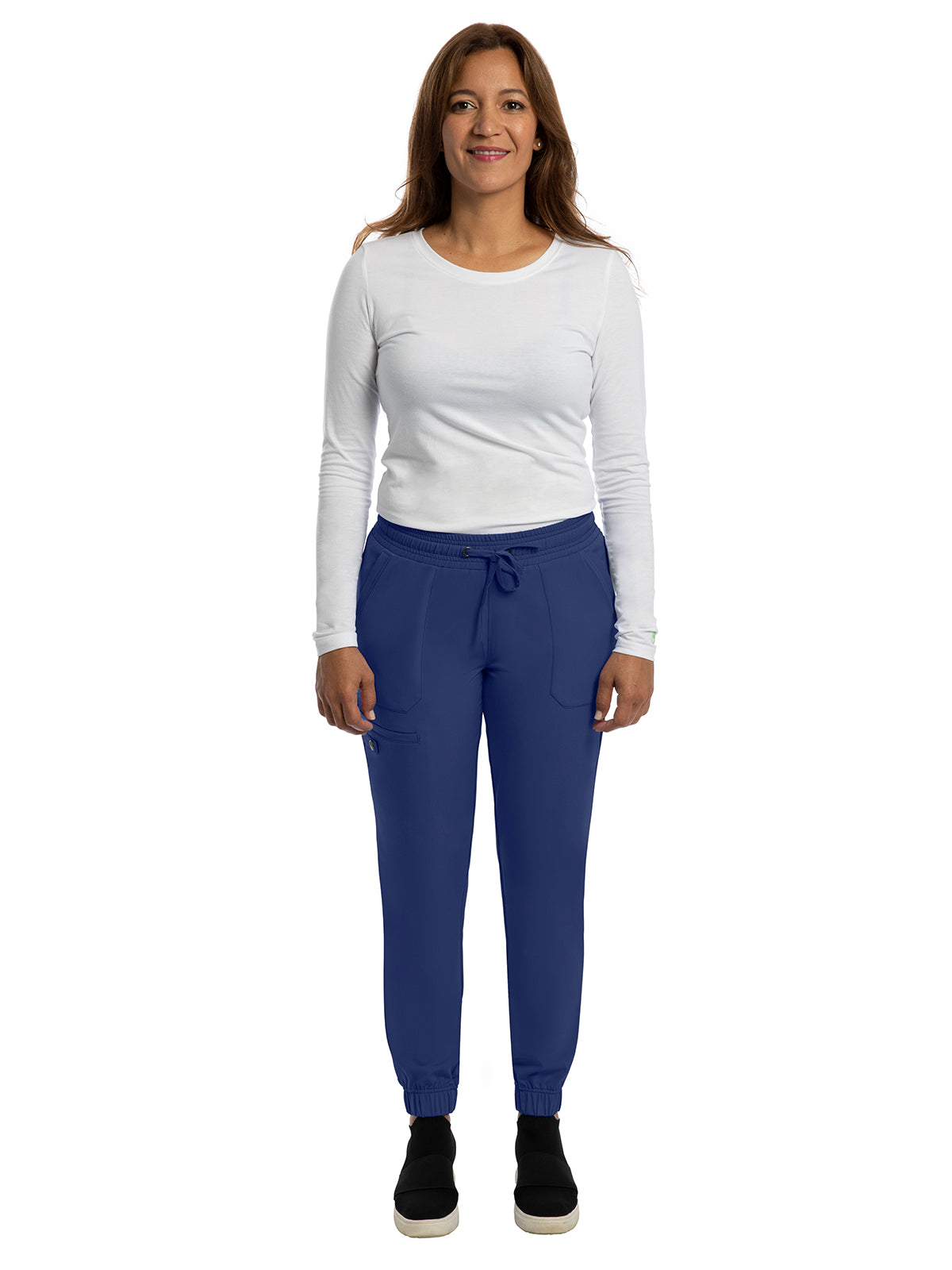 Women's Four-Way Stretch Fabric Pant - 9575 - Navy
