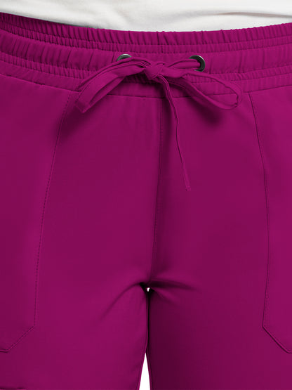 Women's Four-Way Stretch Fabric Pant - 9575 - Wine