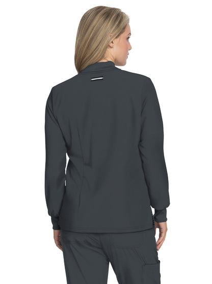 Women's Zipper Jacket - 458 - Charcoal