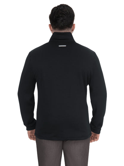 Men's Bonded Fleece Exterior Jacket - 461 - Black