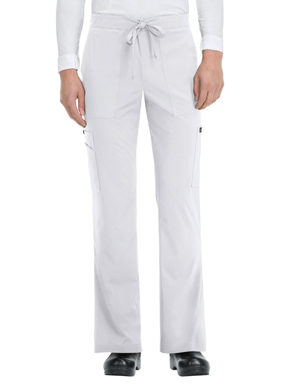 Men's 7-Pocket Stretch Luke Scrub Pant - 605 - White