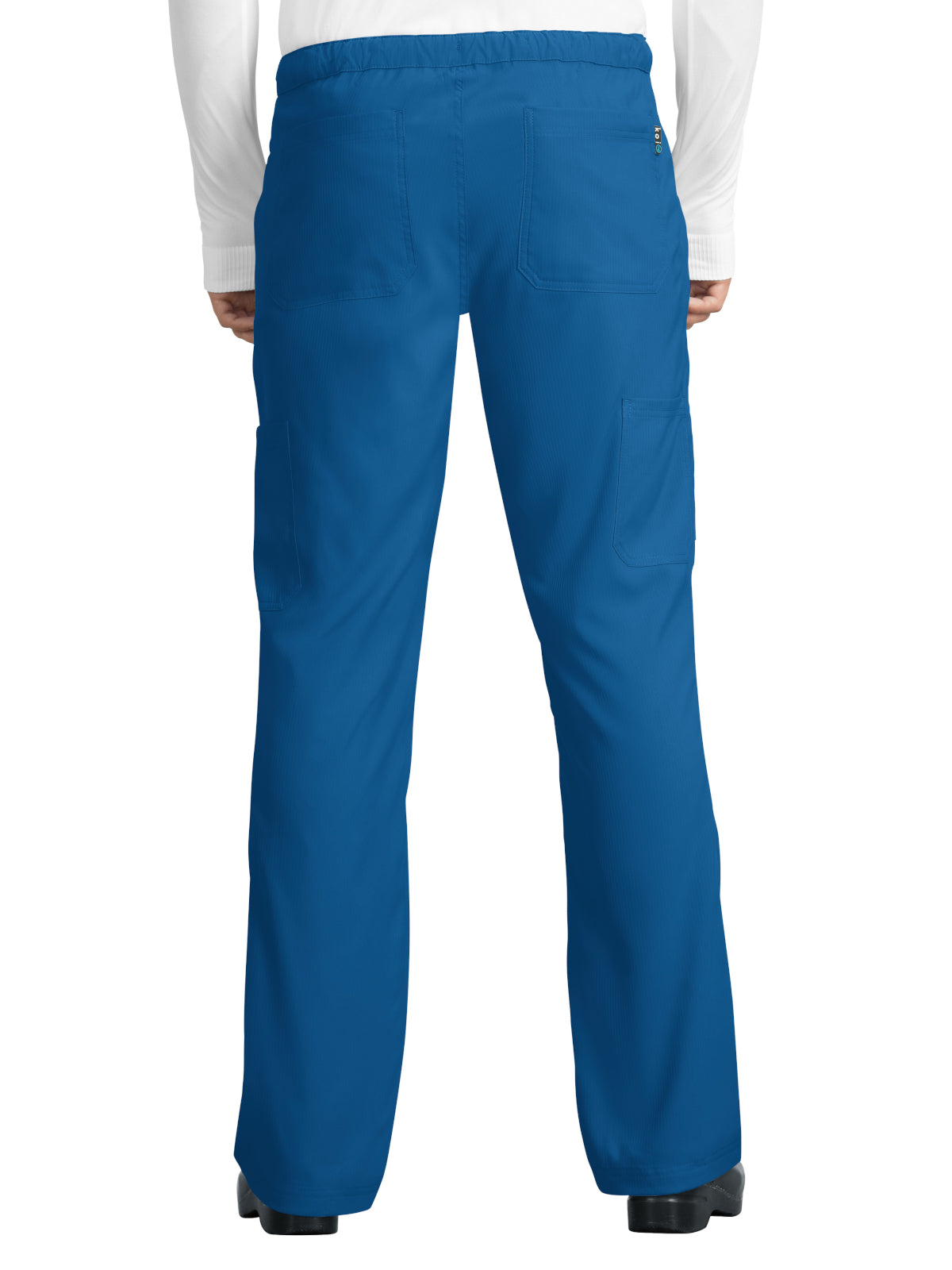 Men's 6-Pocket Slim Leg Stretch Discovery Scrub Pant - 606 - Royal Blue