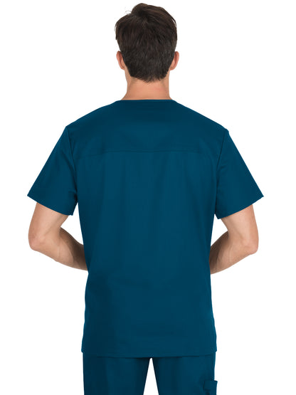 Men's V-Neck Top - 665 - Caribbean